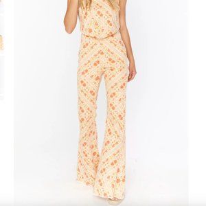 NWT Show Me Your MuMu Belmont Pull On Trouser ~ Patchwork Paisley XS